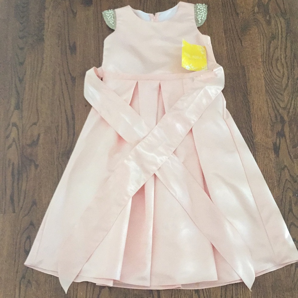 Petite Adele Elsie’s favorite dress pink